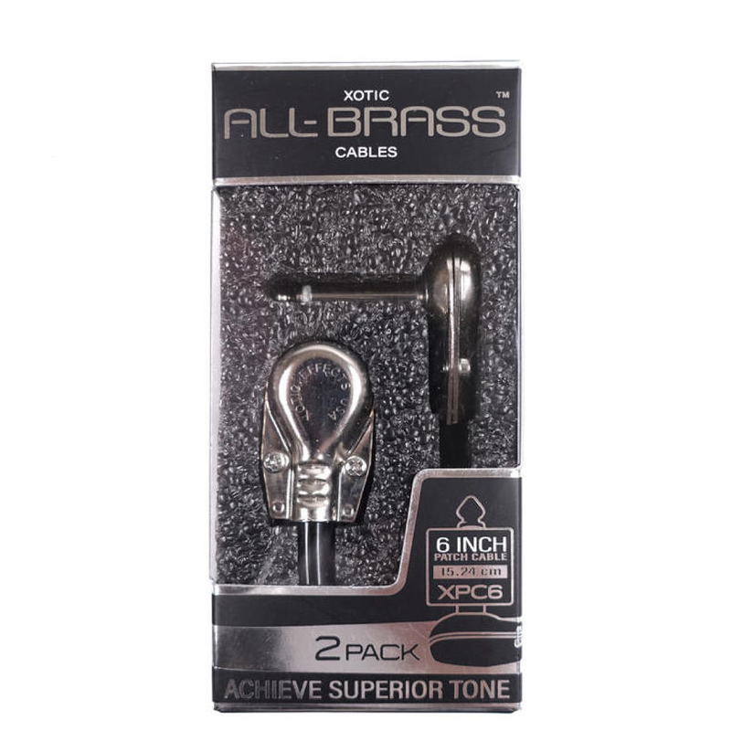 Xotic 短導 XPC6/12/2 pack All-Brass Patch  短導 效果器串接 公司貨【宛伶樂器】