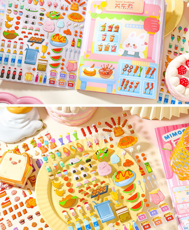 Mimoo可爱泡泡贴纸书