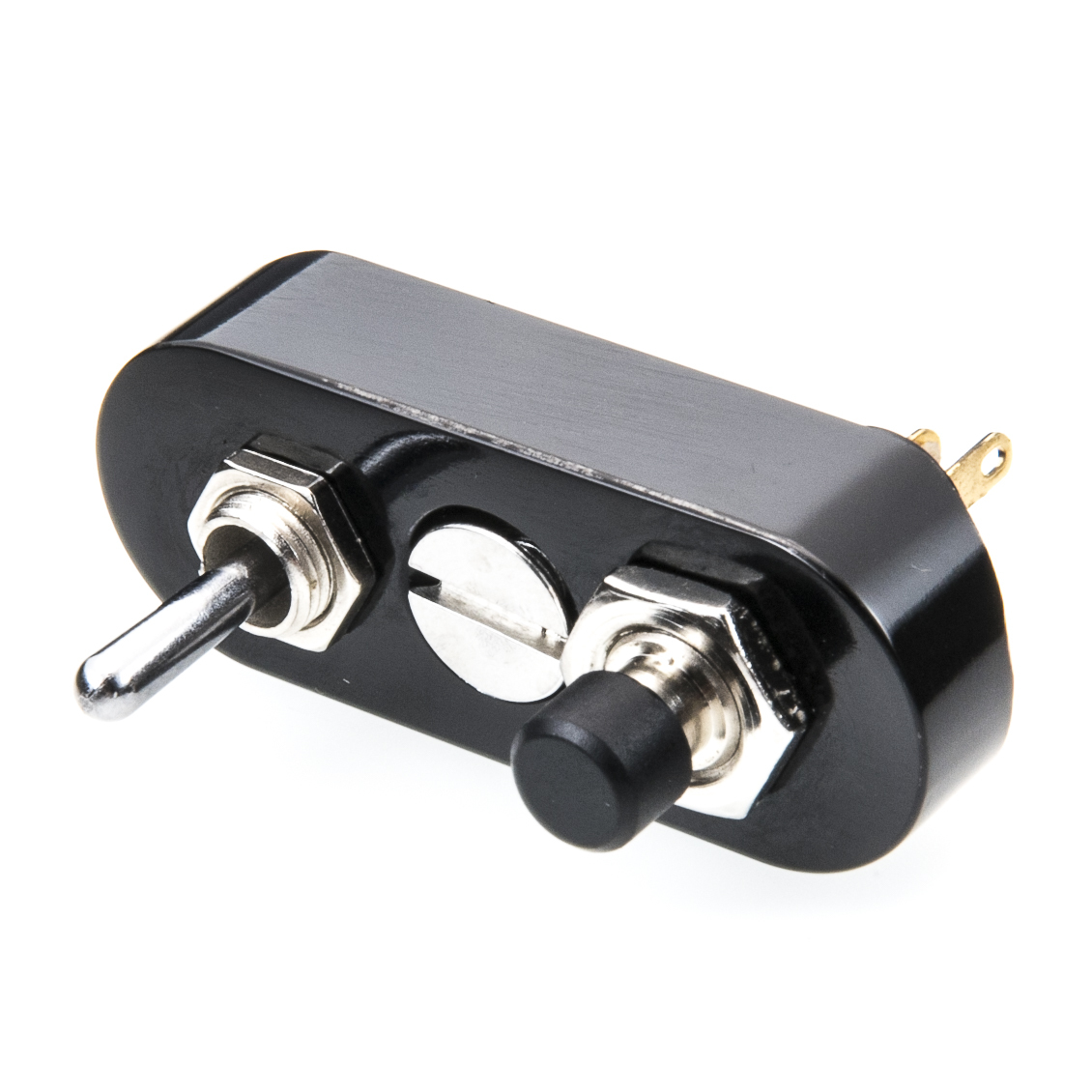 簡易開關 雙開關 陽極黑