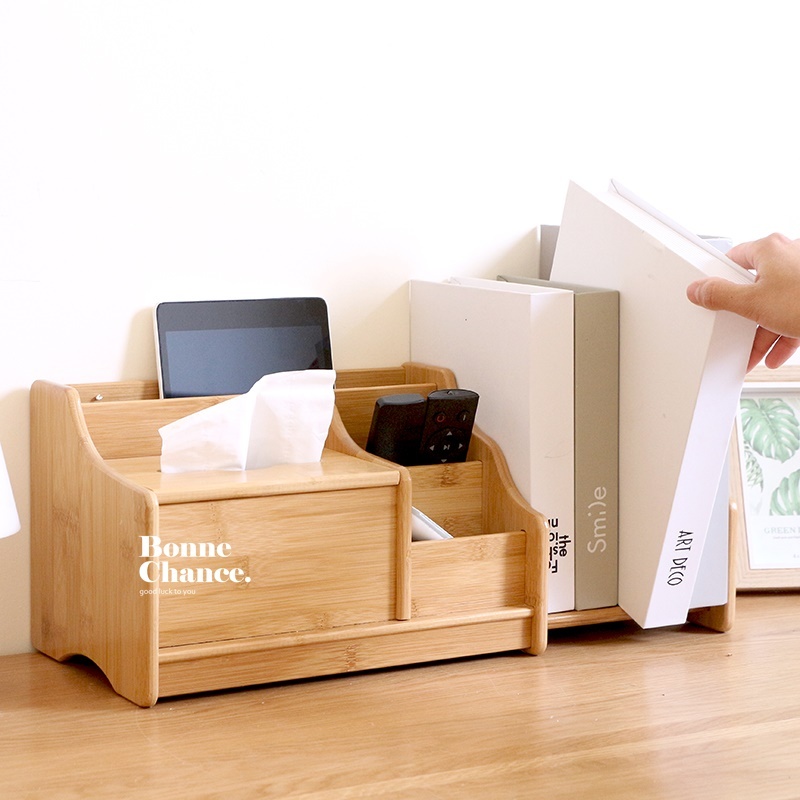 日系木頭多用途伸縮收納架