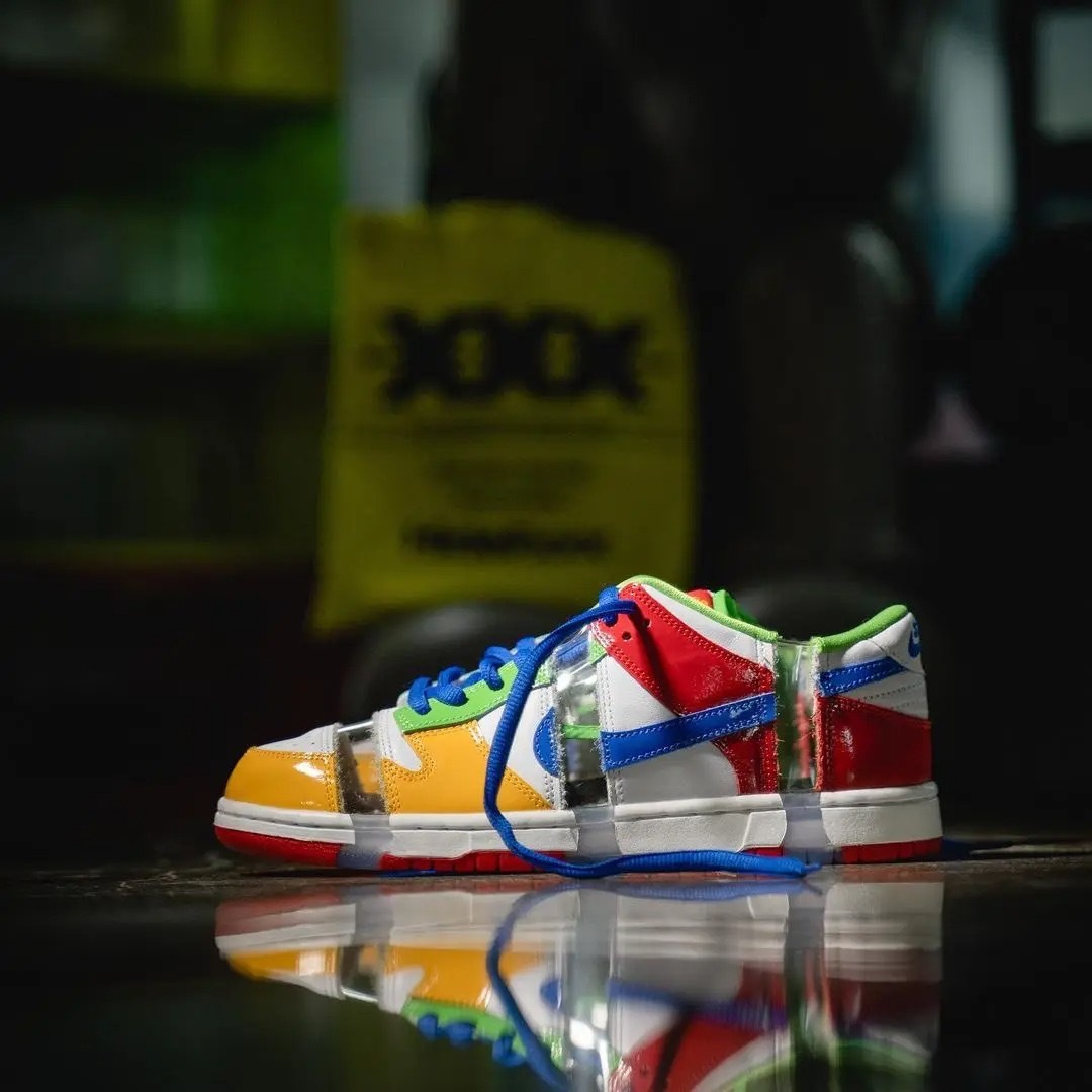 NICEDAY 代購NIKE DUNK SB LOW X eBay Sandy Bodecker 白黃藍