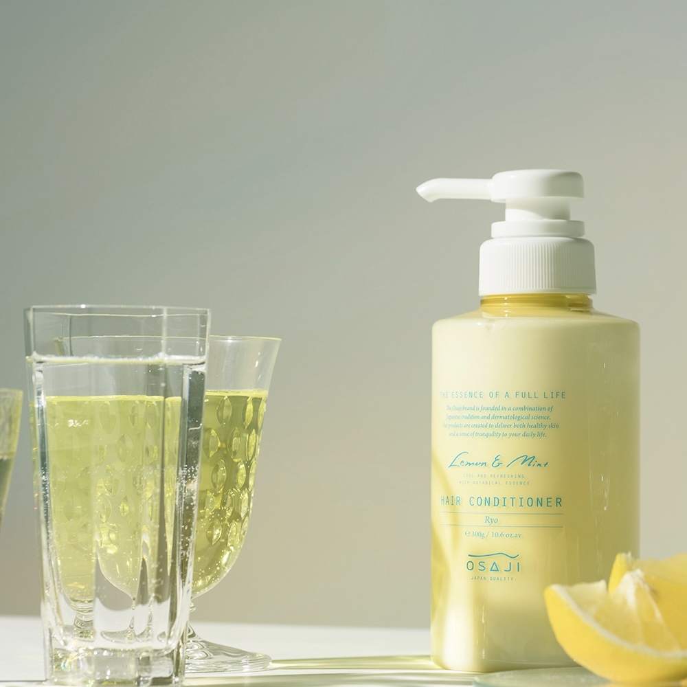 [限定] OSAJI Hair Conditioner Ryo 護髮素 檸檬薄荷香氣 300g