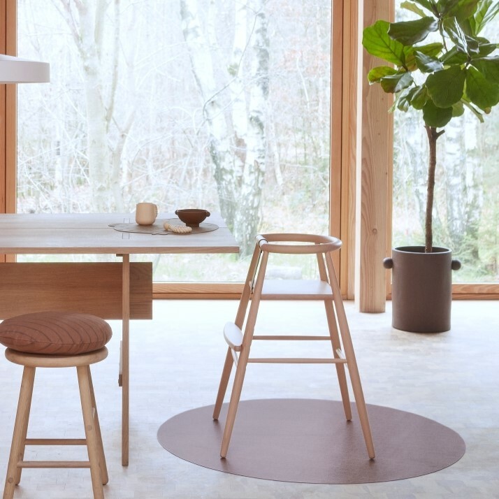 OYOY Inka 印加極簡石器 / 盆栽-大 / 深棕