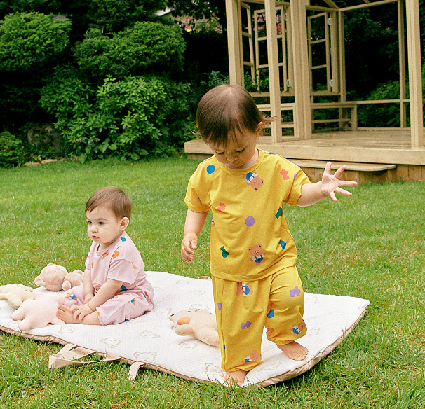 Dot to Dot 吊帶熊速乾清爽上下套裝