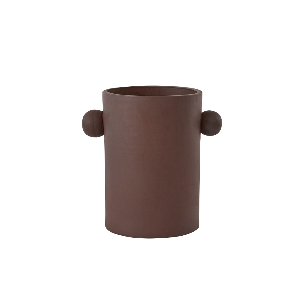 OYOY Inka 印加極簡石器 / 盆栽-小 / 深棕
