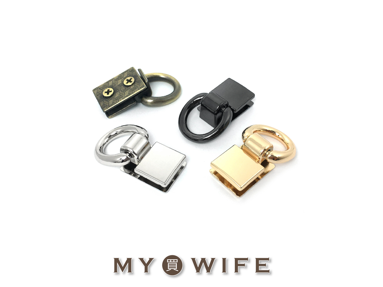 合金側掛環_掛耳/吊扣_4色【YR-2361601】(售完不補)