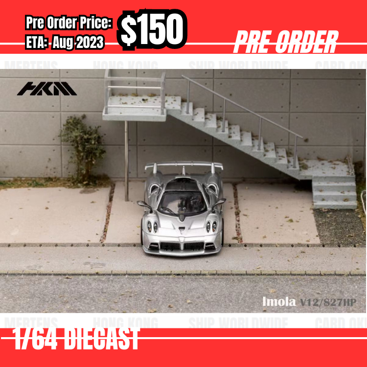 PO-$150 * HKM * 1:64 Imola Silver Presentation [OD16/06]