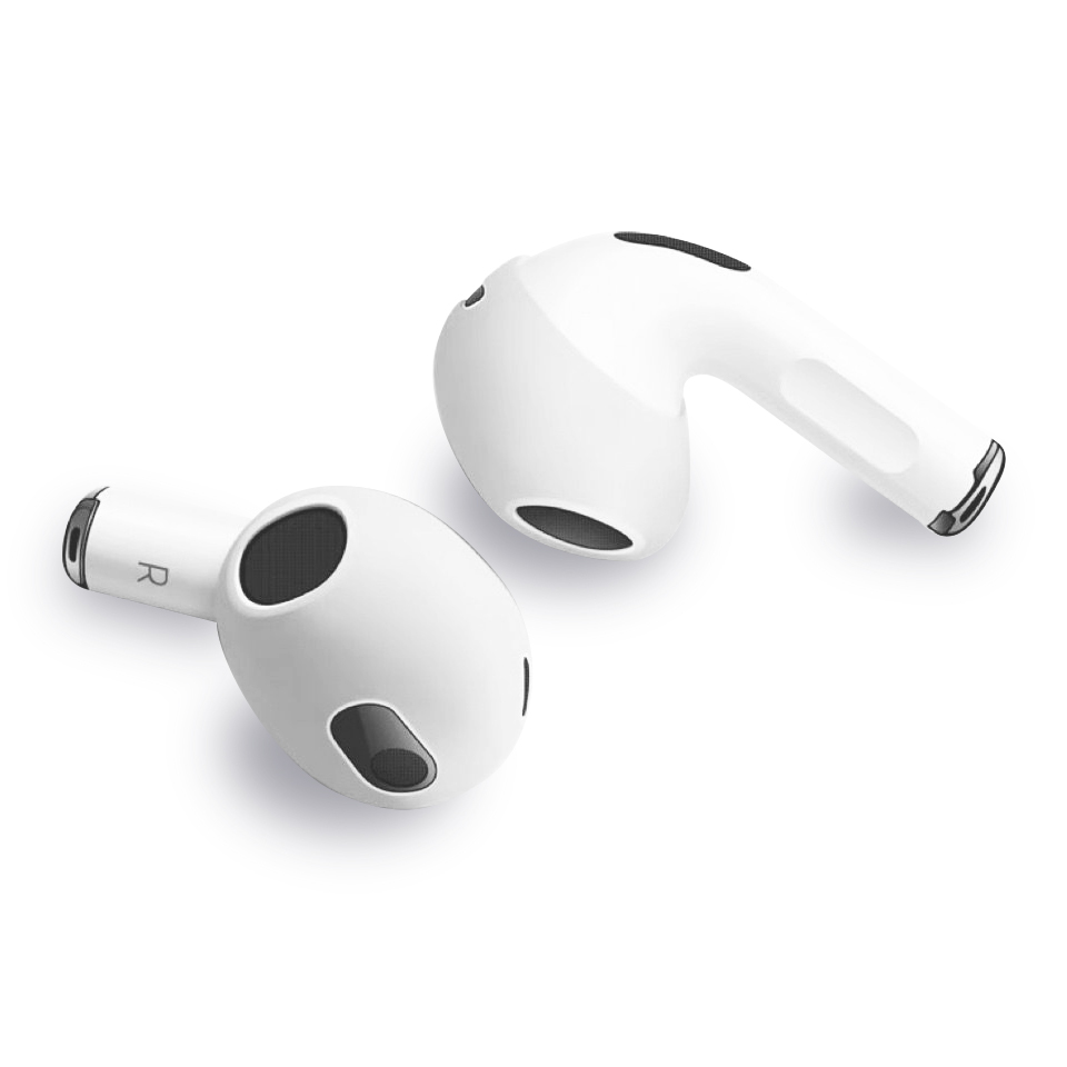矽膠防滑耳機套適用Airpods 3代2代防滑耳帽超薄防滑耳機塞AirPods耳機 