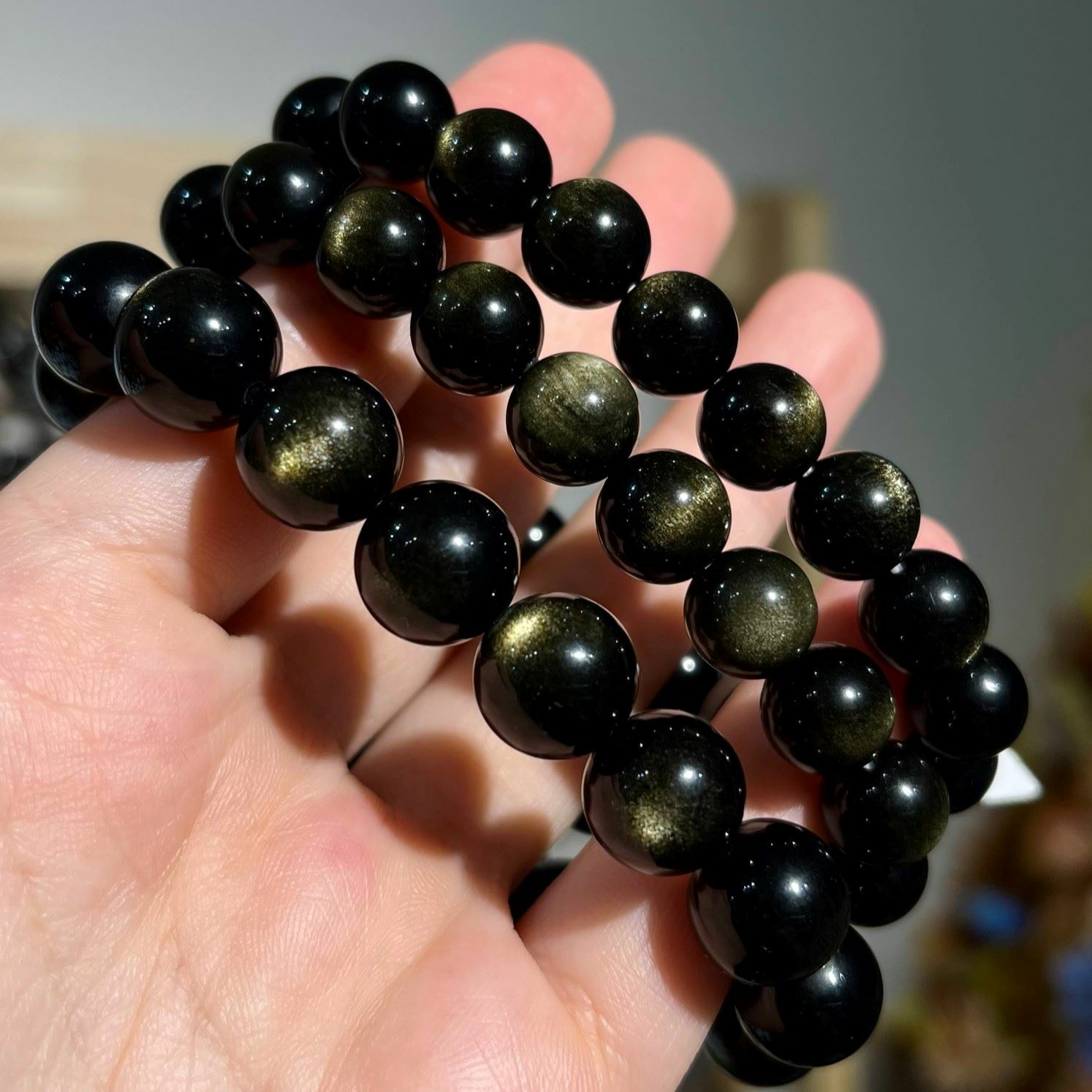 黑曜石手串 (金曜)