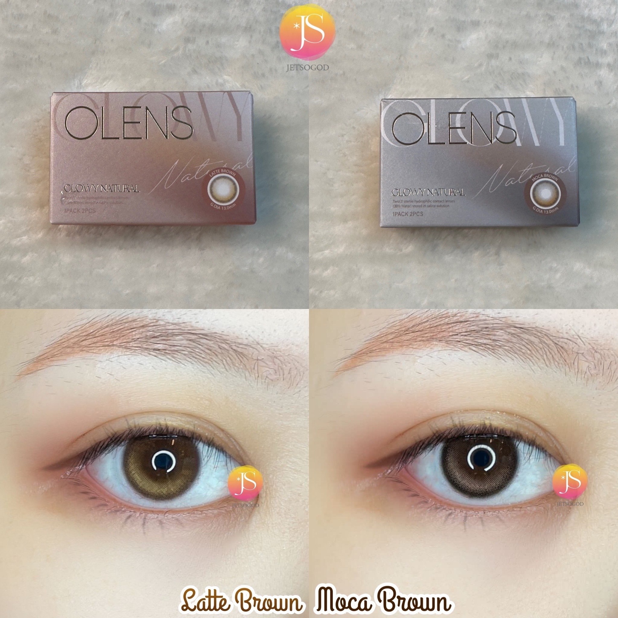 OLENS Glowy Natural Monthly(Moca Brown)