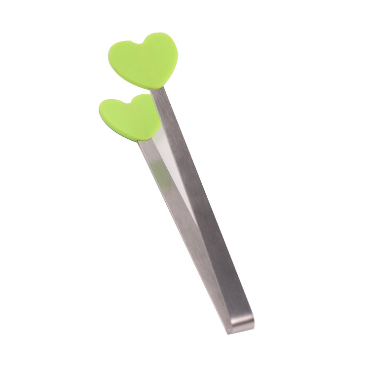 《2412》愛心矽膠冰塊零食小夾子