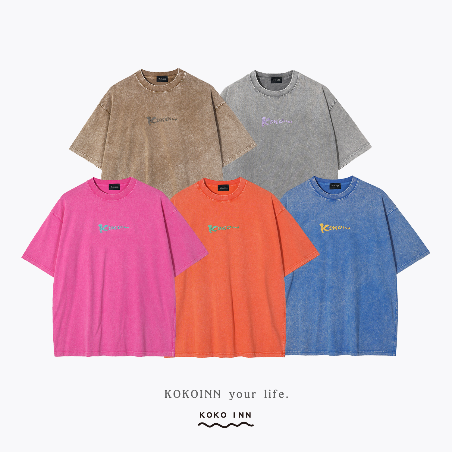 KOKOINN 水洗蠟染刺繡上衣