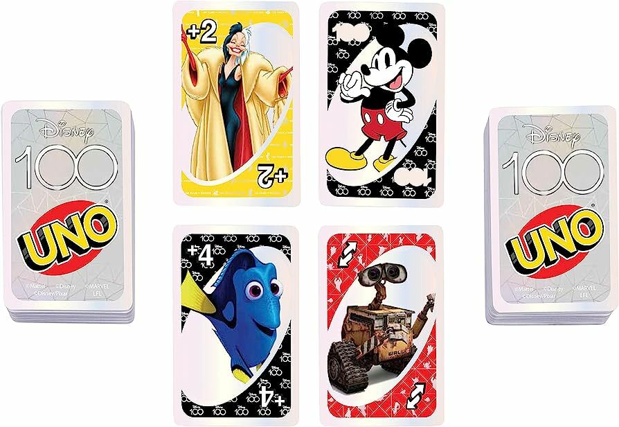Disney 100 週年 紀念版 Uno