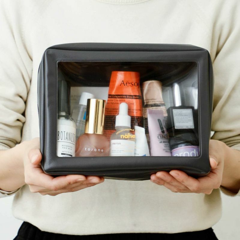 Nahe 方型 防潑水透視收納包 L尺寸｜日本 Hightide