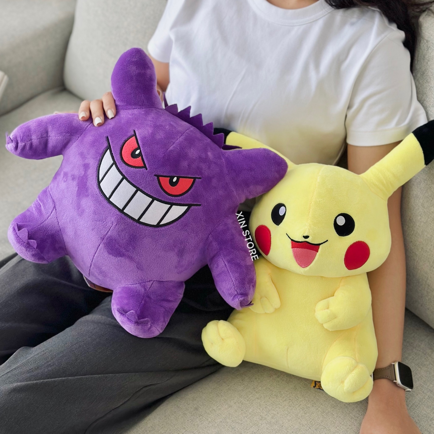 Pokemon 寶可夢 正版授權 公仔 療癒  玩偶 卡拉卡拉 夢幻 大蔥鴨 傑尼龜 火球鼠 小鋸鱷 皮卡丘 耿鬼