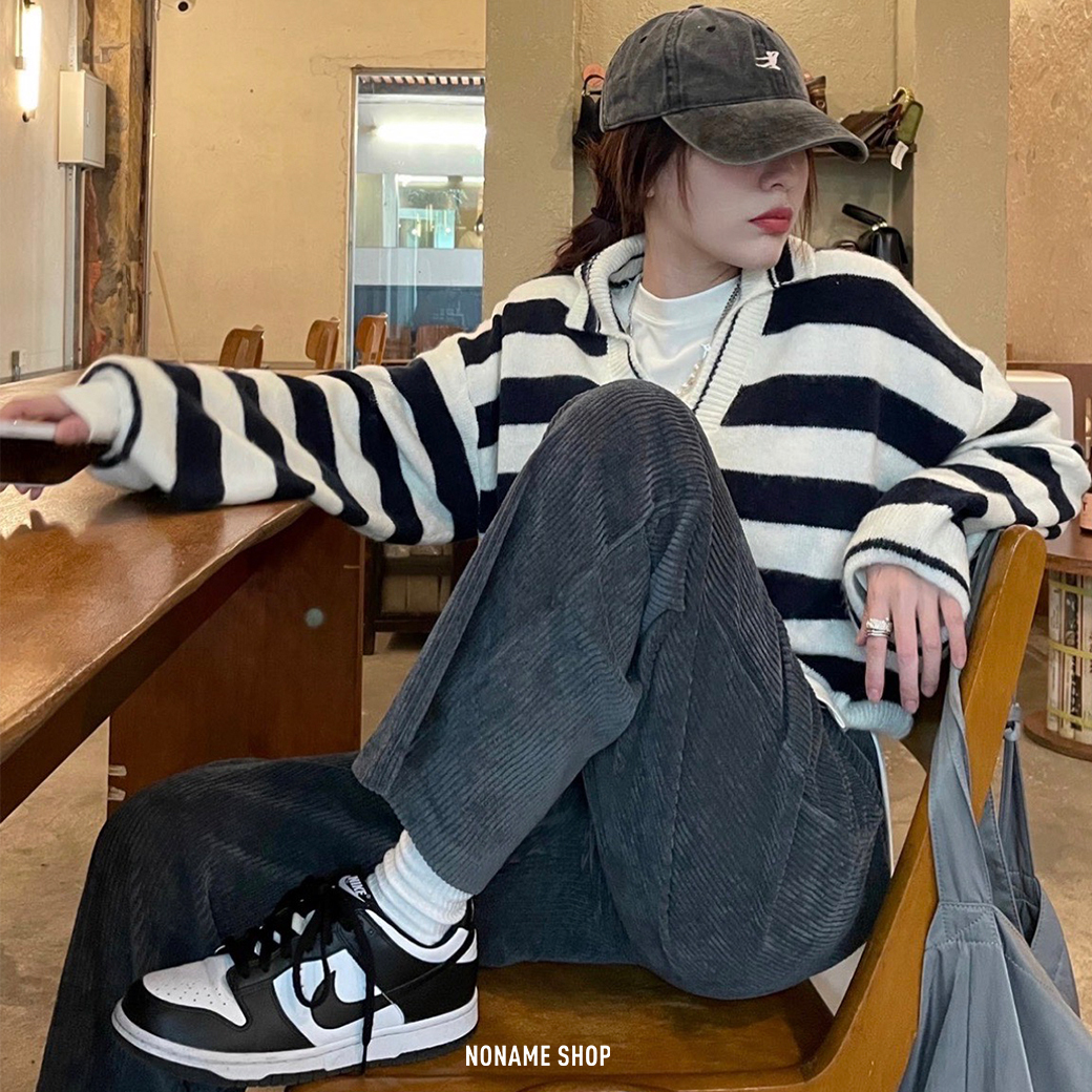 NIKE Dunk Low 熊貓 黑白 (GS/大童)