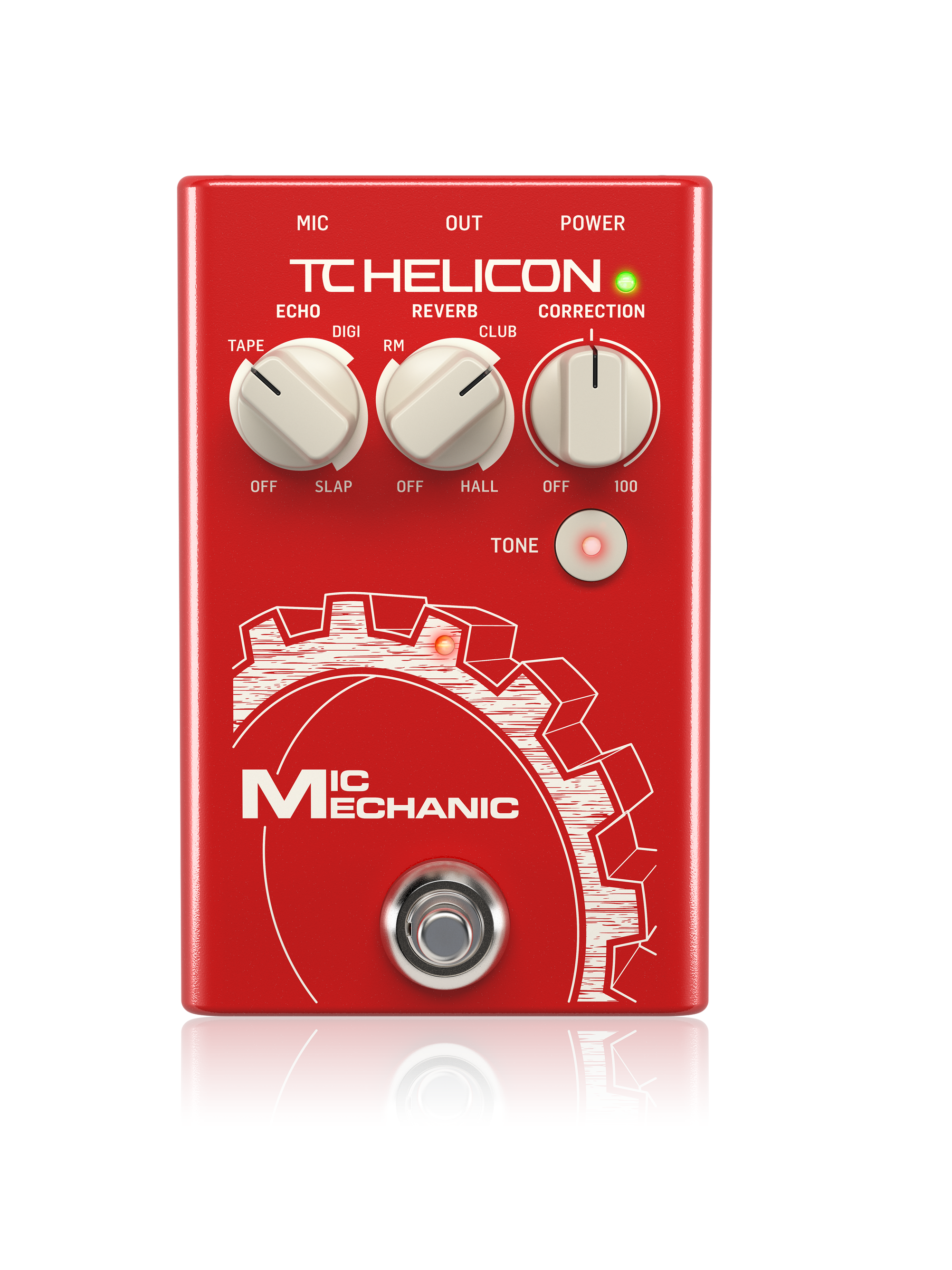 TC HELICON Mic Mechanic 2 人聲效果器Vocal Effects Stompbox