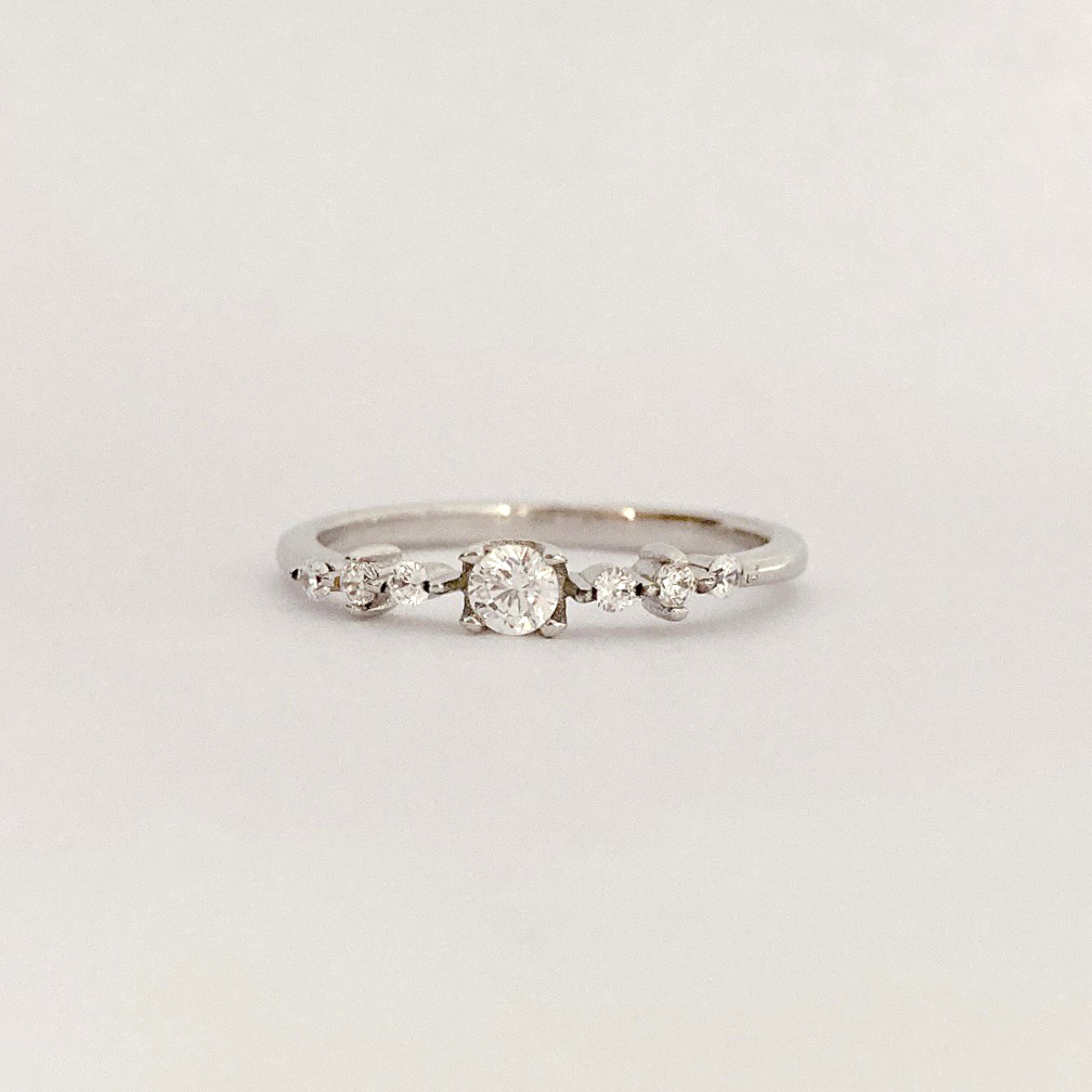 清透優雅 純銀戒指