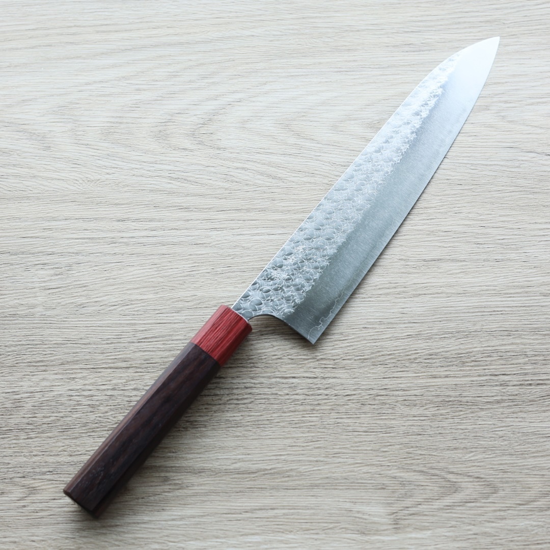 加藤義實 水波 牛刀 240mm SG2粉末HSS鋼