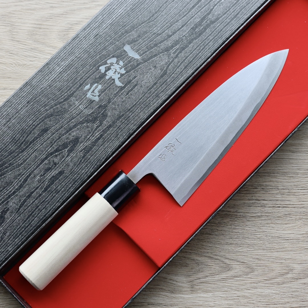 一徹 出刃 180mm 白紙鋼