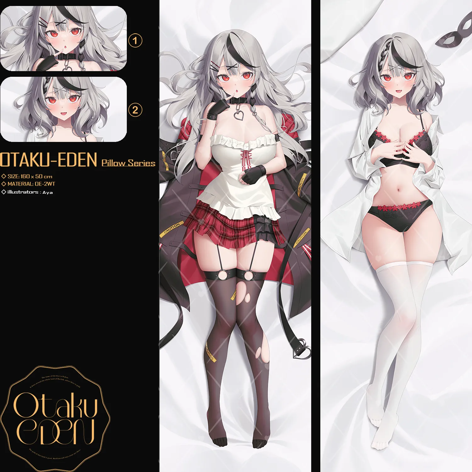 「同人代購」FF41 沙花叉クロヱ Sakamata Chloe <girlfriend VER> 等身抱枕