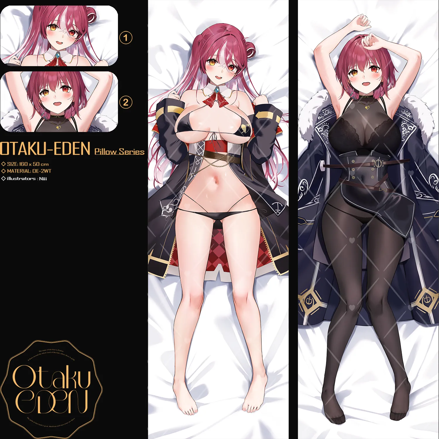 「同人代購」FF41 宝鐘マリン Houshou Marine <Niii> 等身抱枕