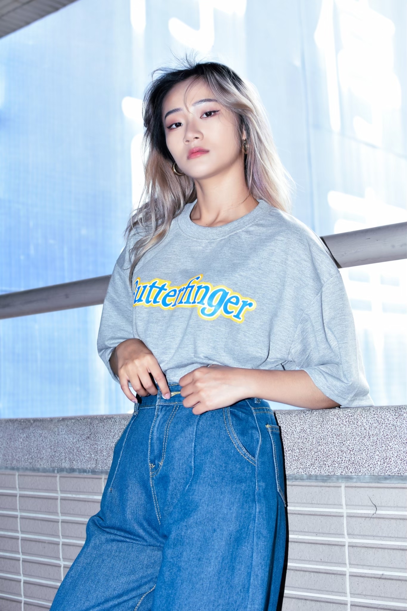 ☆ETW☆【EASY TO WEAR】自訂款 BUTTER FINGER TEE 短T