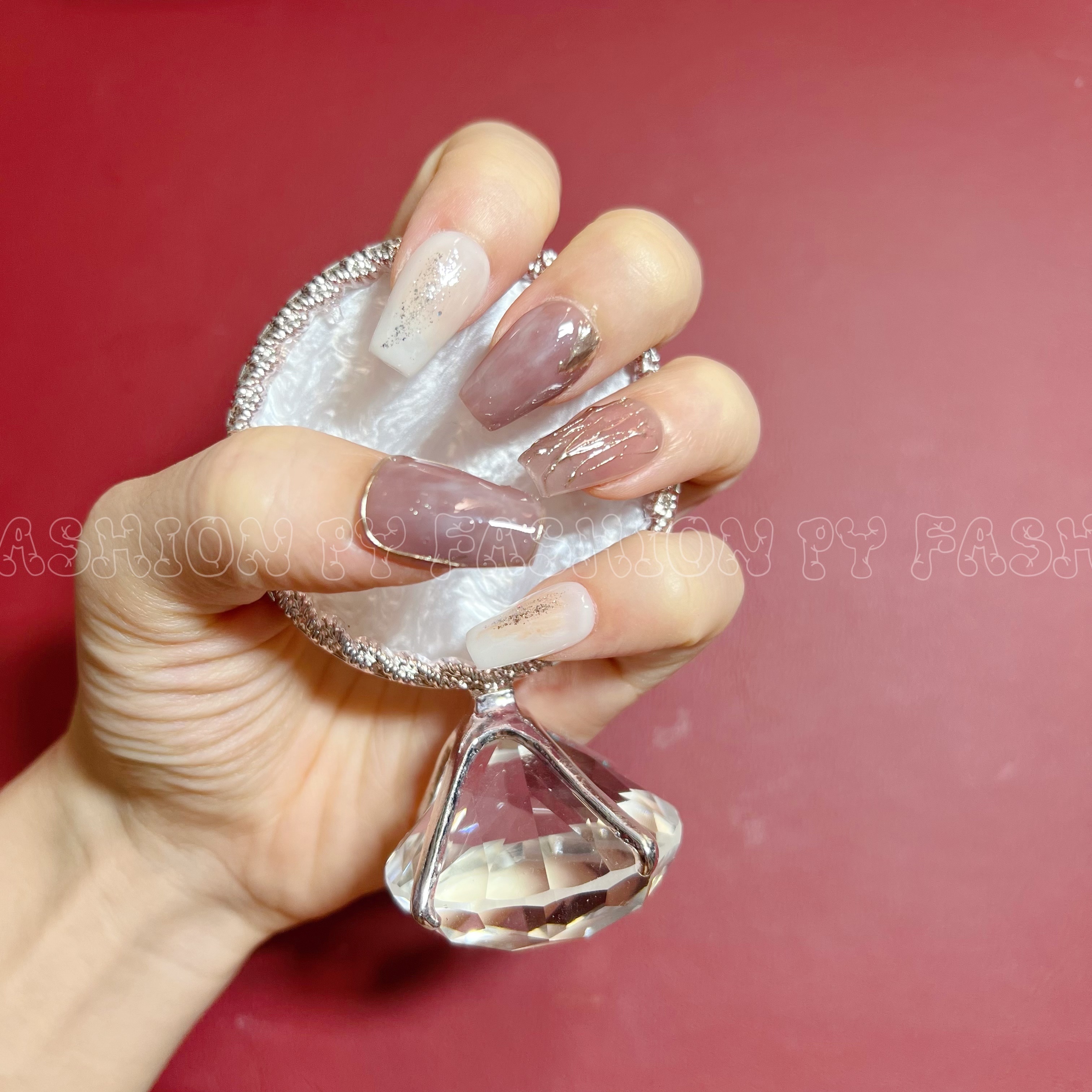 PY Fashion Accessory出品 手工gel甲