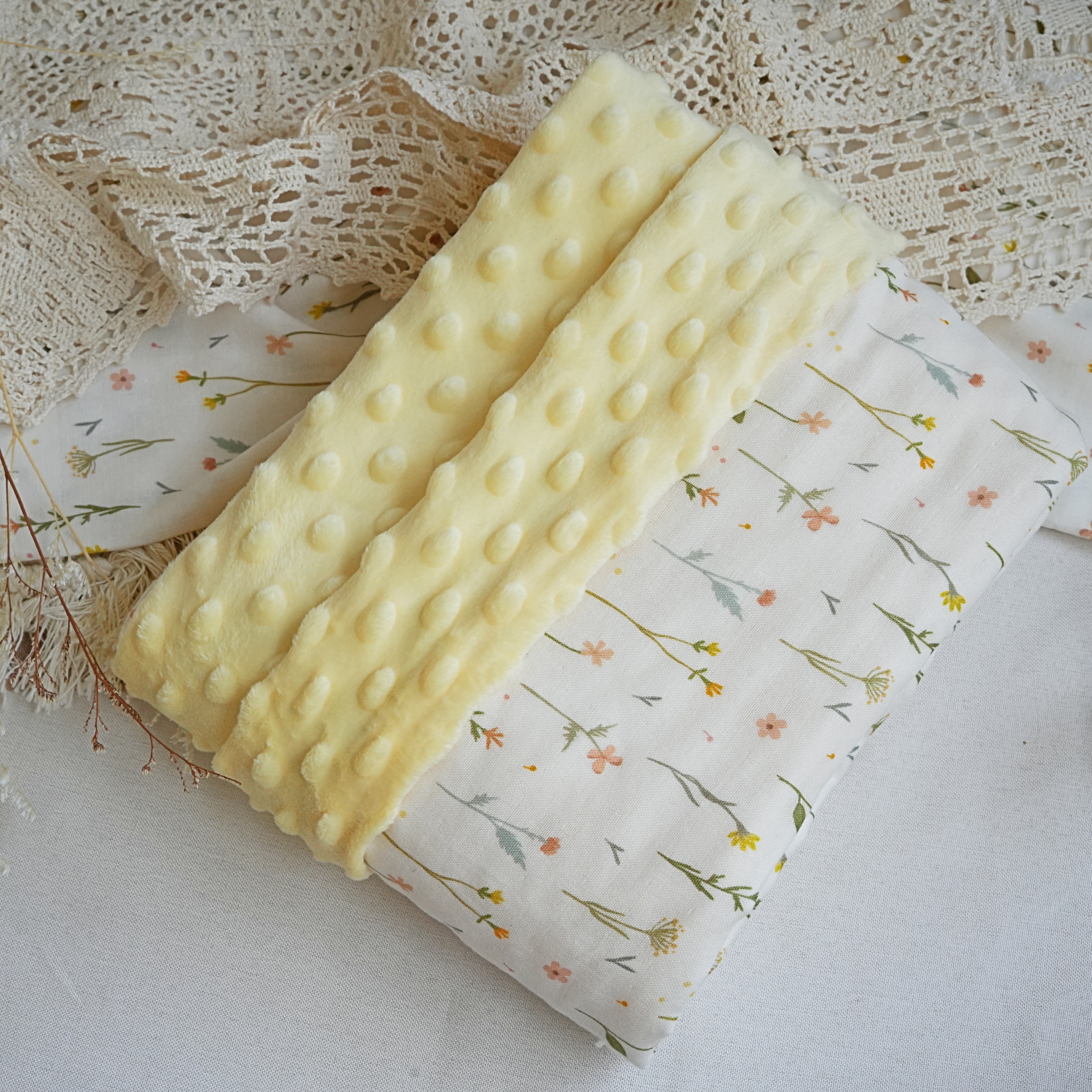 Hi Y.P store-舒眠毯-獨家設計款-清新植花