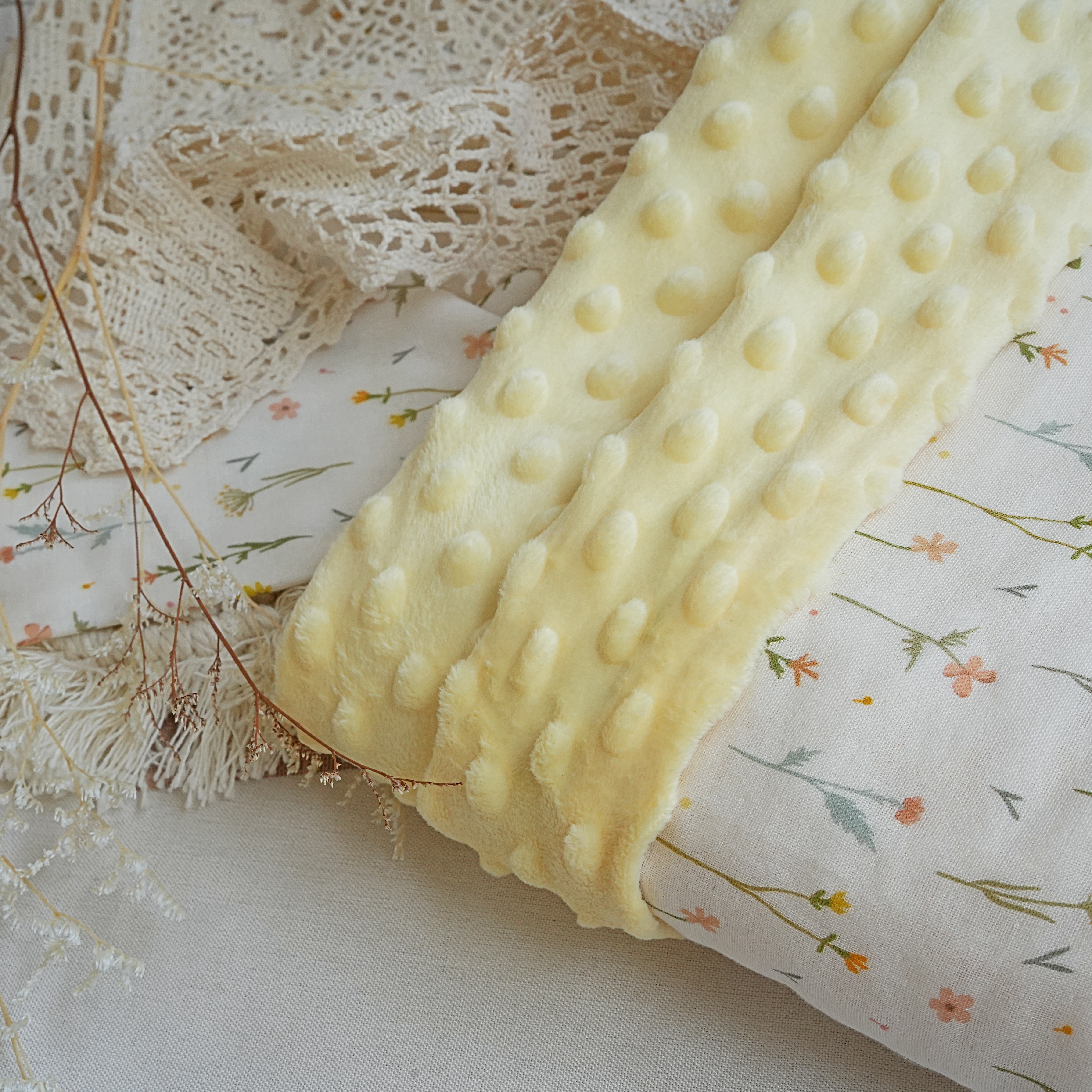 Hi Y.P store-舒眠毯-獨家設計款-清新植花