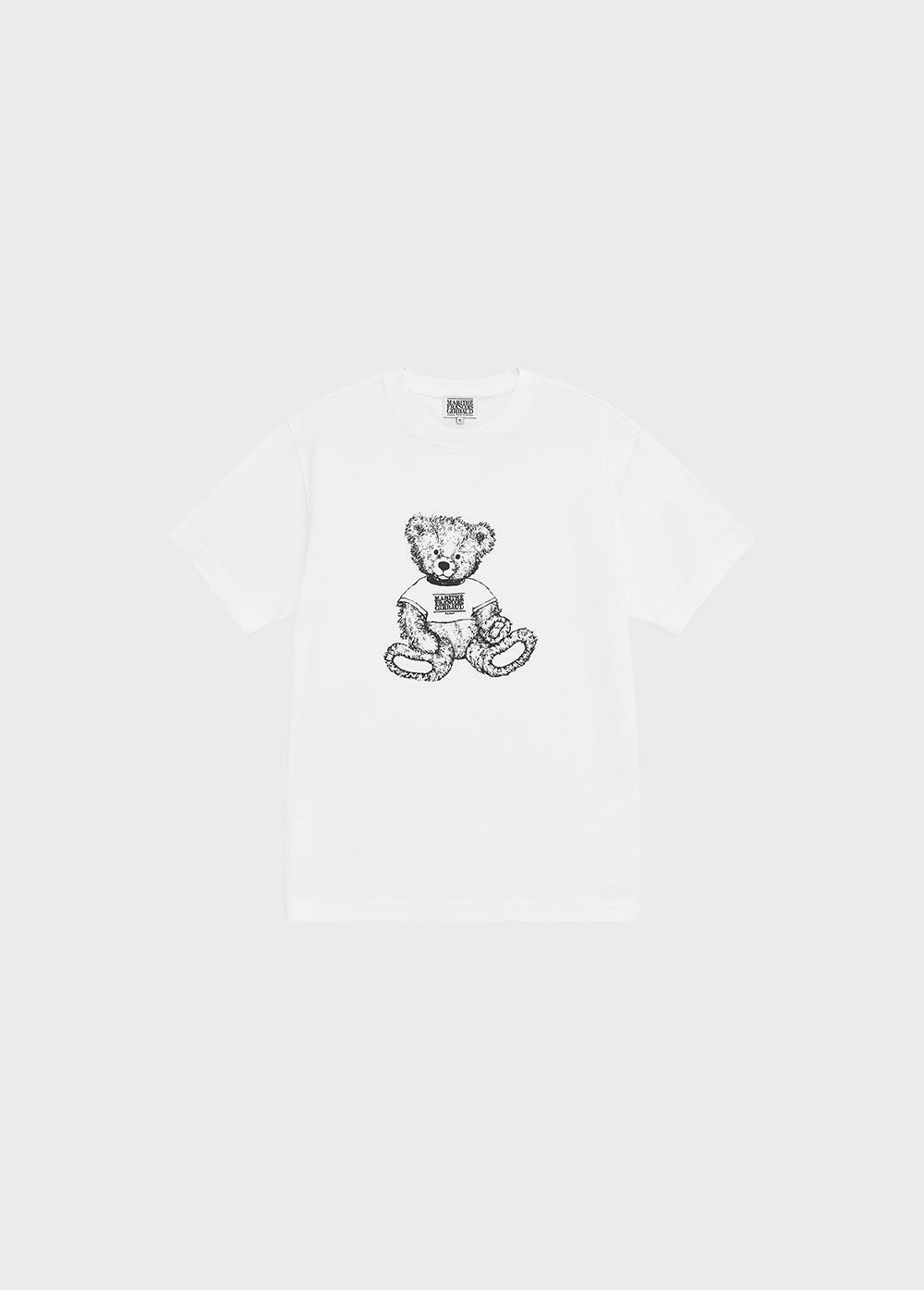 Marithe】DOODLE BEAR TEE (HA147)