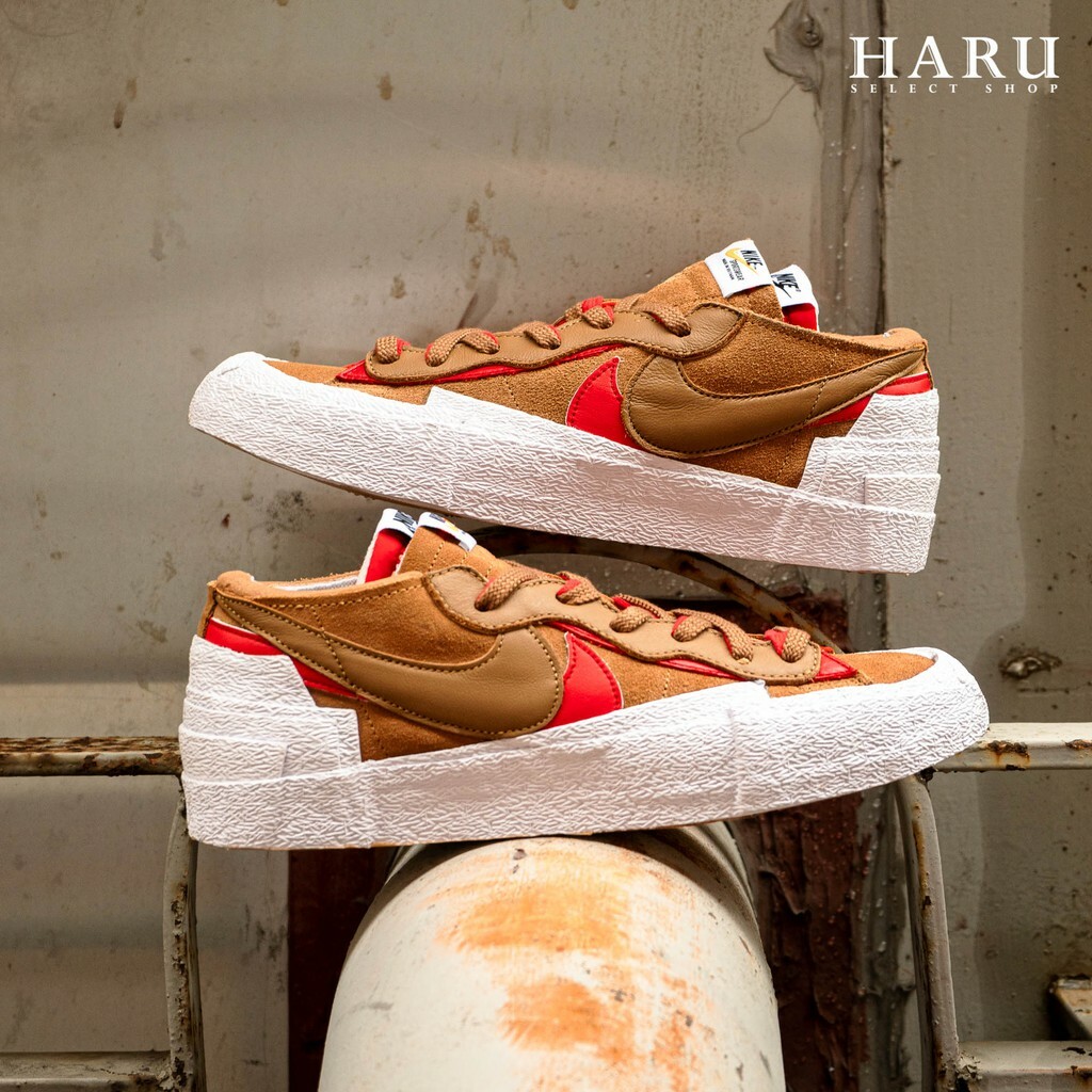 NIKE SACAI BLAZER 積木熊 解構雙勾 黑白綠橙咖啡 朴敘俊 DD1877-001-100-200-002