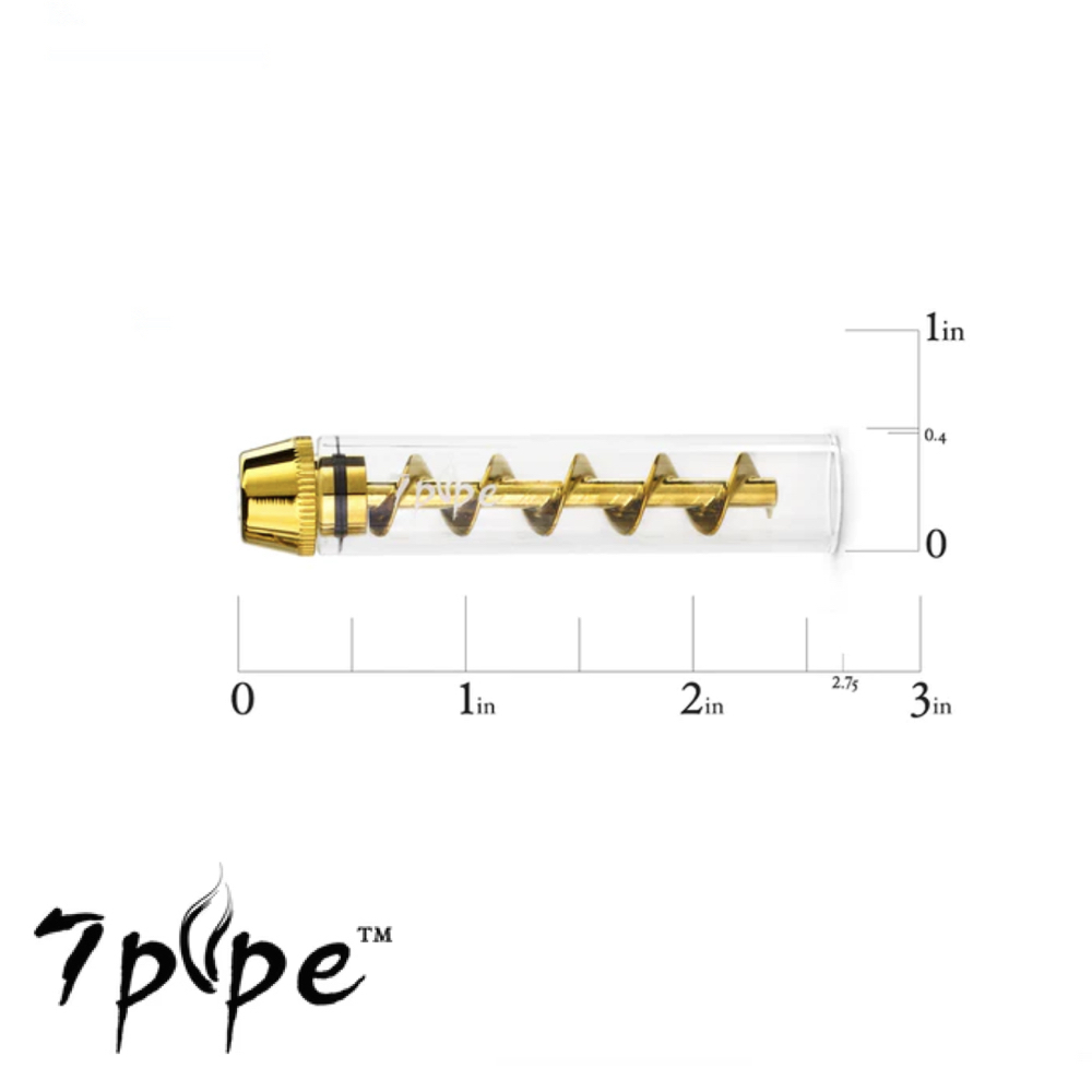 7 Pipe Twisty 迷你版 玻璃雪茄管