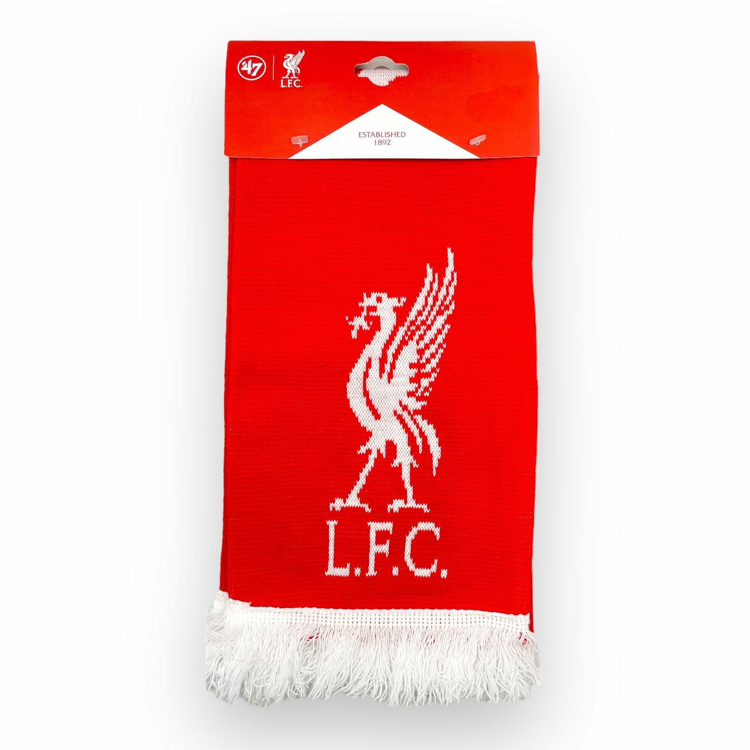 利物浦紅色白LFC會徽頸巾