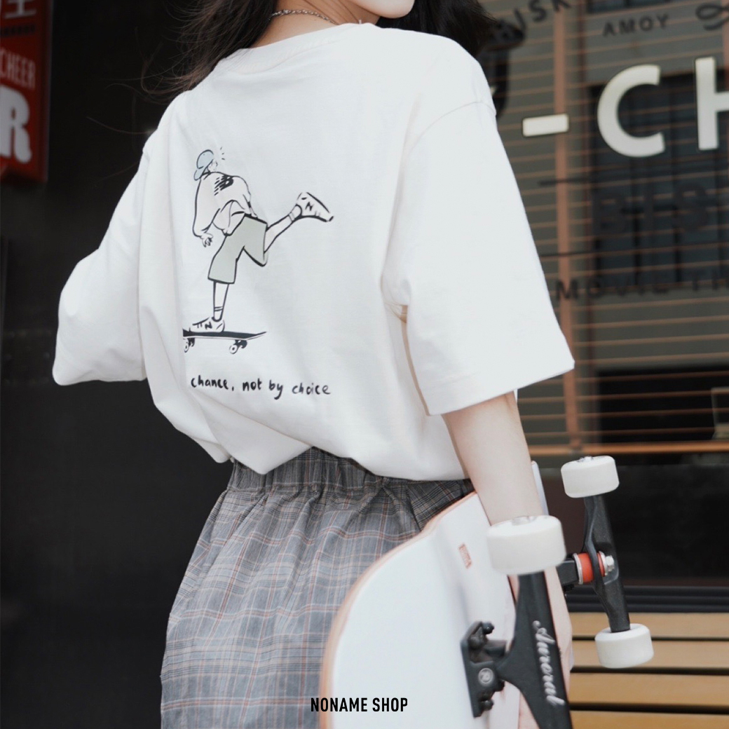 NEW BALANCE NB x PK 聯名 滑板 插畫 短袖 兩色 (男/女 同款)