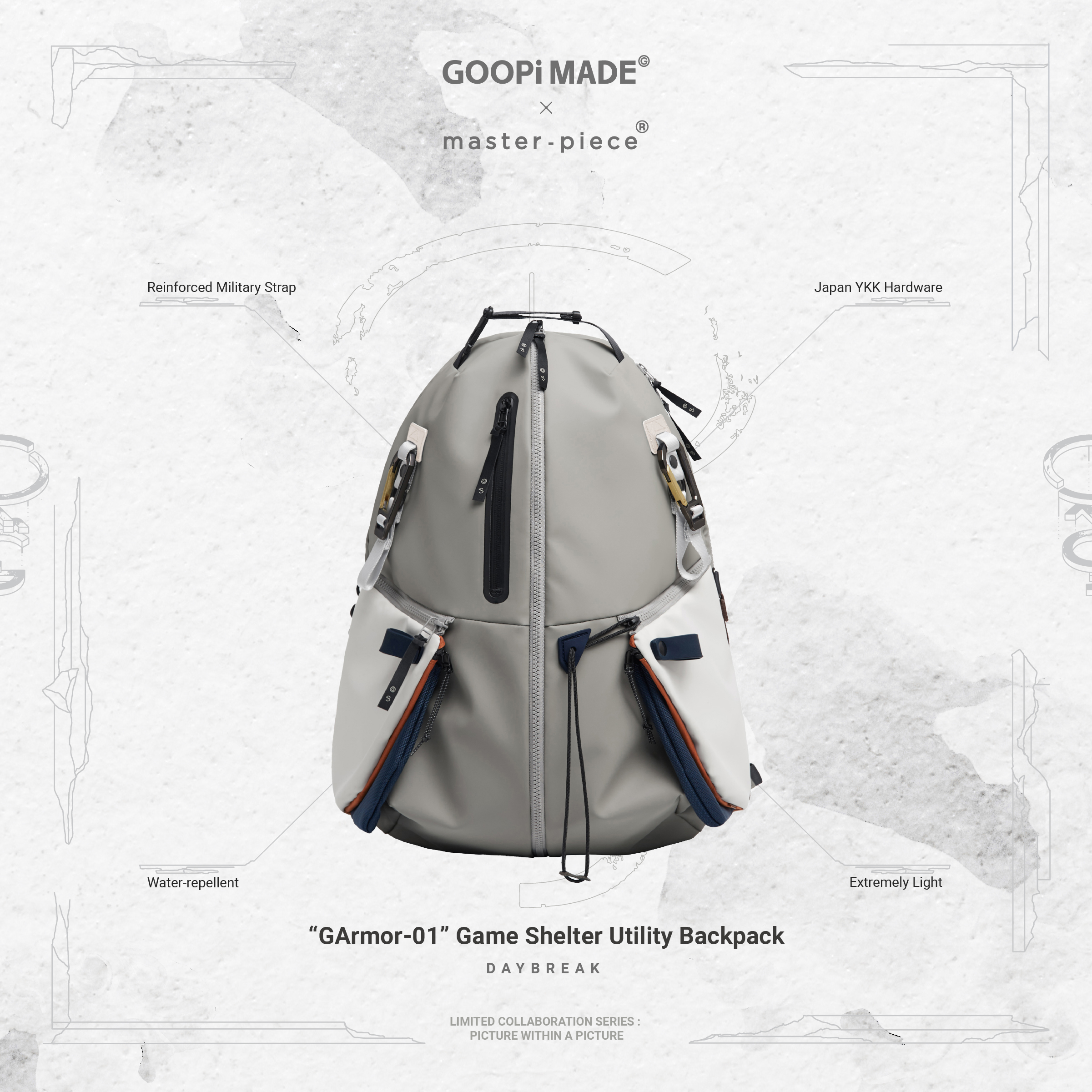 Masterpiece game outlet backpack