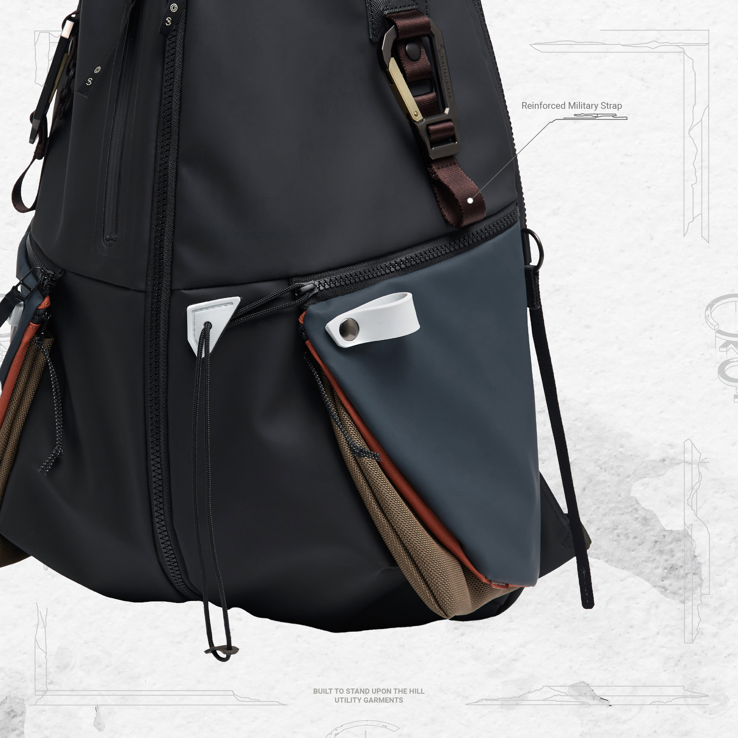 GArmor-01” Game Shelter Utility Backpack - Nightfall