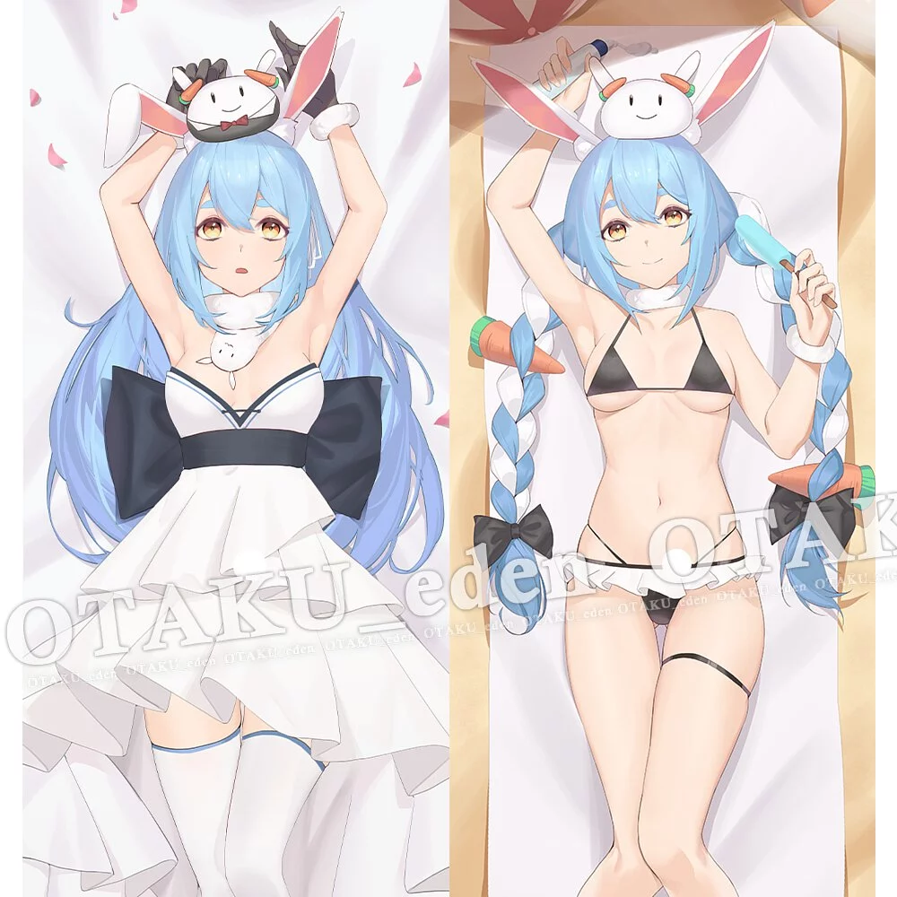 「同人代購」FF38 -JP-兎田ぺこら Usada Pekora Wedding Ver. 等身抱枕