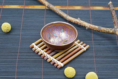 曜變七彩黃金天目-小杯 │收藏 典藏 珍藏 │原廠保證 快速出貨