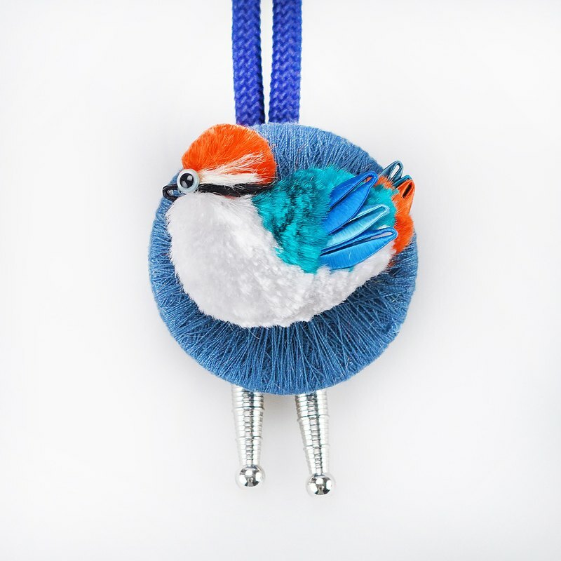 春仔花台灣八色鳥波洛領結｜手工藝結合時尚展現獨特品味與個人風格