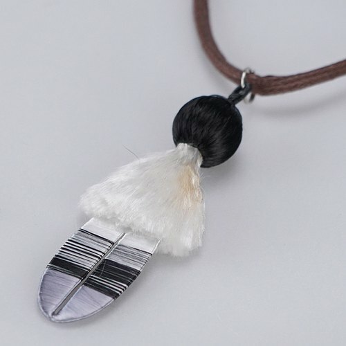 畢業謝師禮盒｜春仔花白鶺鴒羽翼項鍊創新設計 生活美學送禮首選