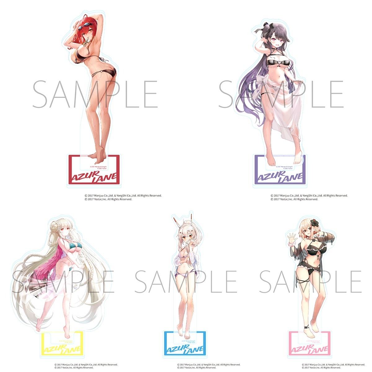 「ACG.GO」「預購」 碧藍航線 Summer Fair 2023 in Gamers #4 亞克力立牌