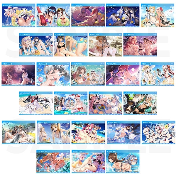 「ACG.GO」「預購」 碧藍航線 Summer Fair 2023 in Gamers #6 相卡SET