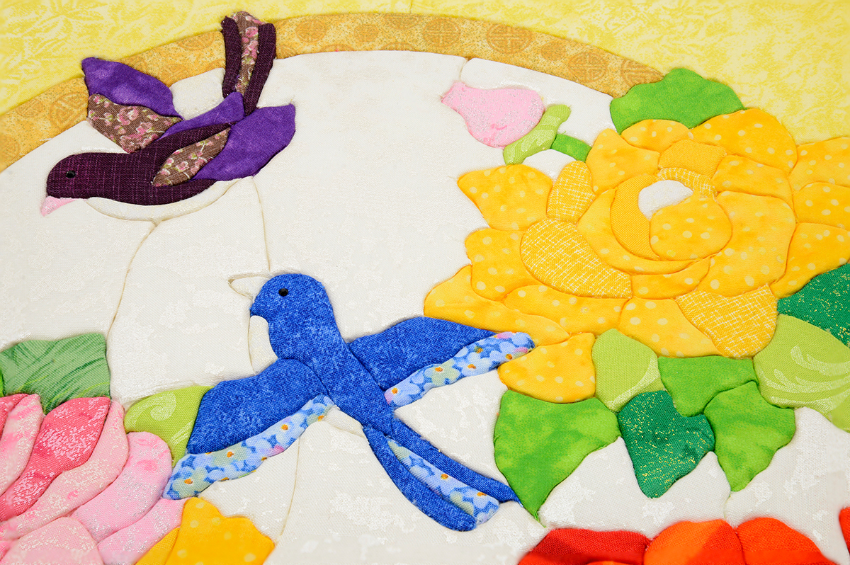 NA003 花開富貴(35*35cm)