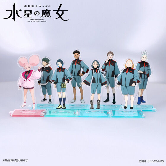 預訂2023/9月 Gundam 機動戰士 高達 女星之魔女 立牌角色系列