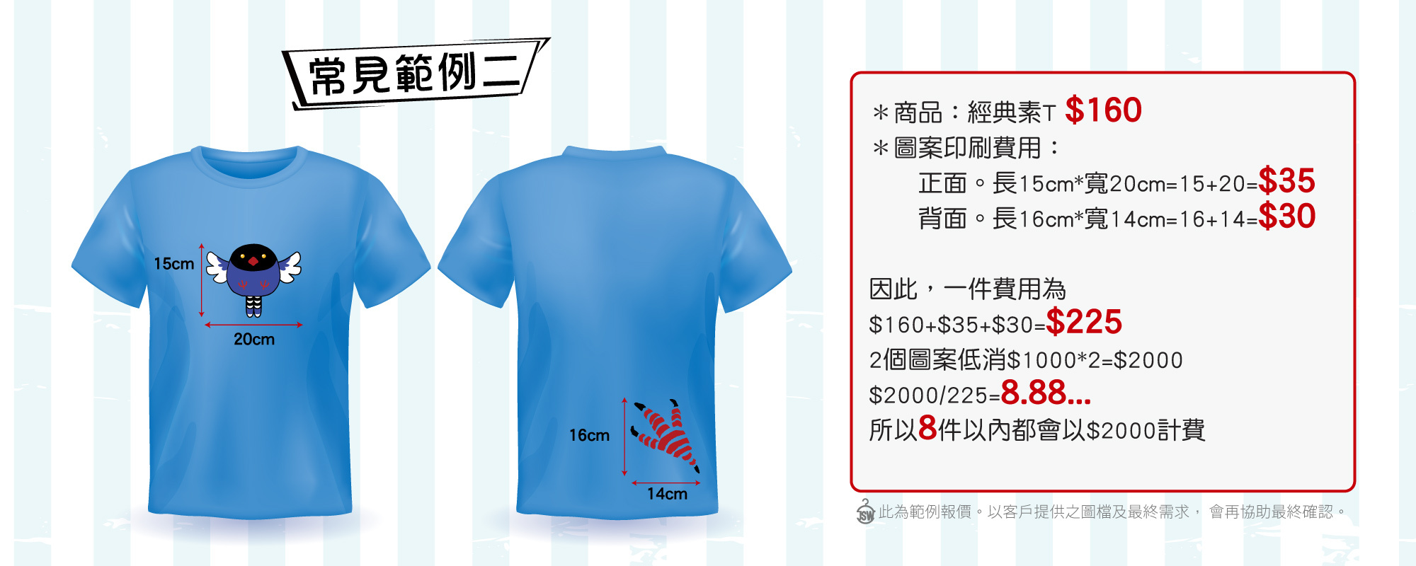 客製化印刷流程,訂購流程,印製流程,估價範例,台北印衣服,印衣服,印T恤,團體服,印圖案,少量代印,少量印刷,團體福,克制衣服,客製化衣服,客製衣服,推薦印衣服PTT,系服,班服,球衣,環保帆布袋,購物袋,帽.雙鋼印,醫用口罩,醫療口罩,無框畫
