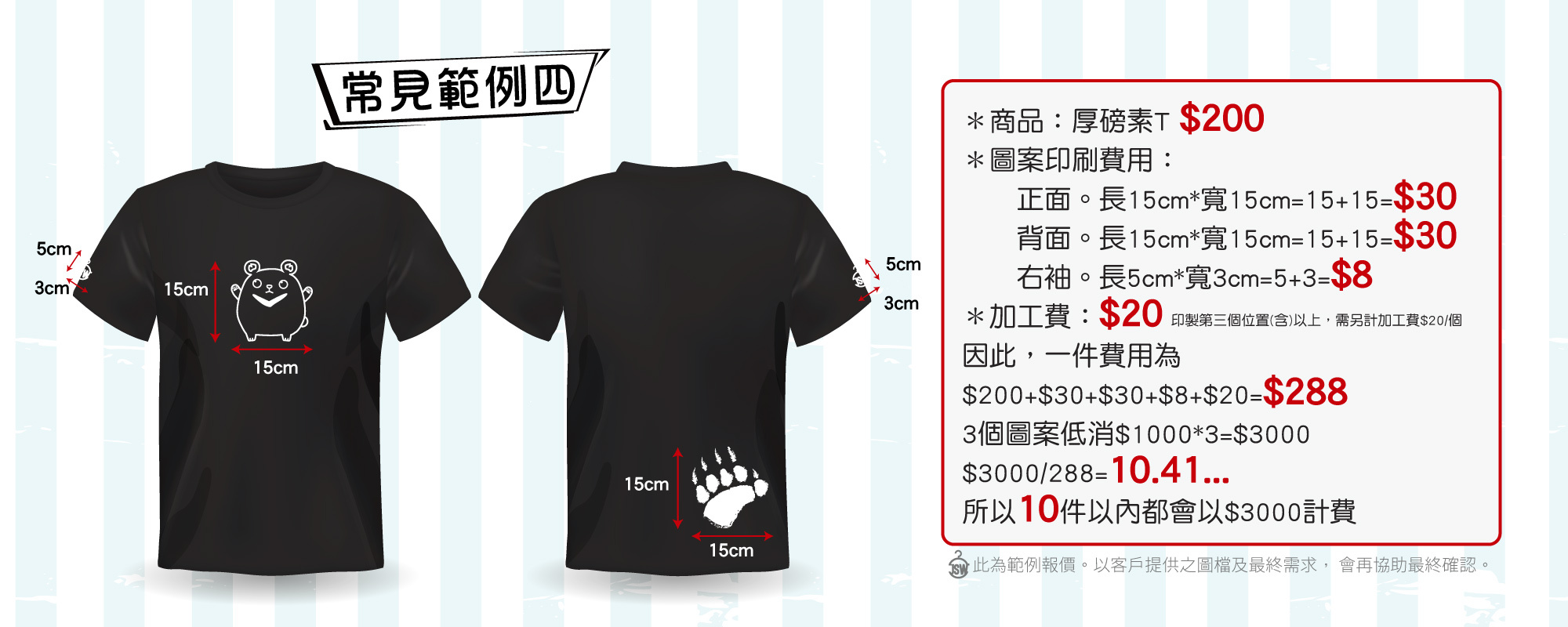 客製化印刷流程,訂購流程,印製流程,估價範例,台北印衣服,印衣服,印T恤,團體服,印圖案,少量代印,少量印刷,團體福,克制衣服,客製化衣服,客製衣服,推薦印衣服PTT,系服,班服,球衣,環保帆布袋,購物袋,帽.雙鋼印,醫用口罩,醫療口罩,無框畫