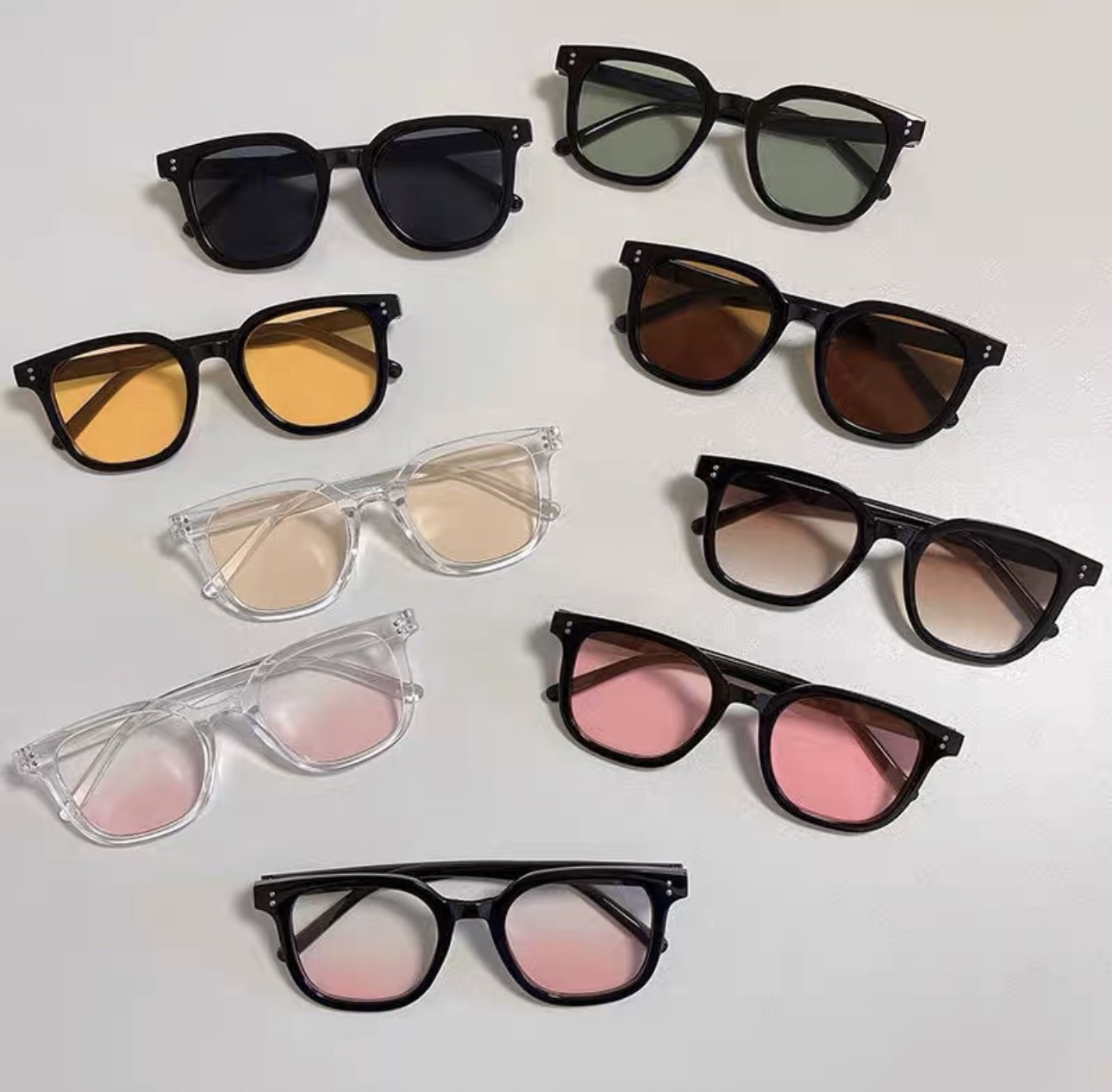 多色抗UV太陽眼鏡