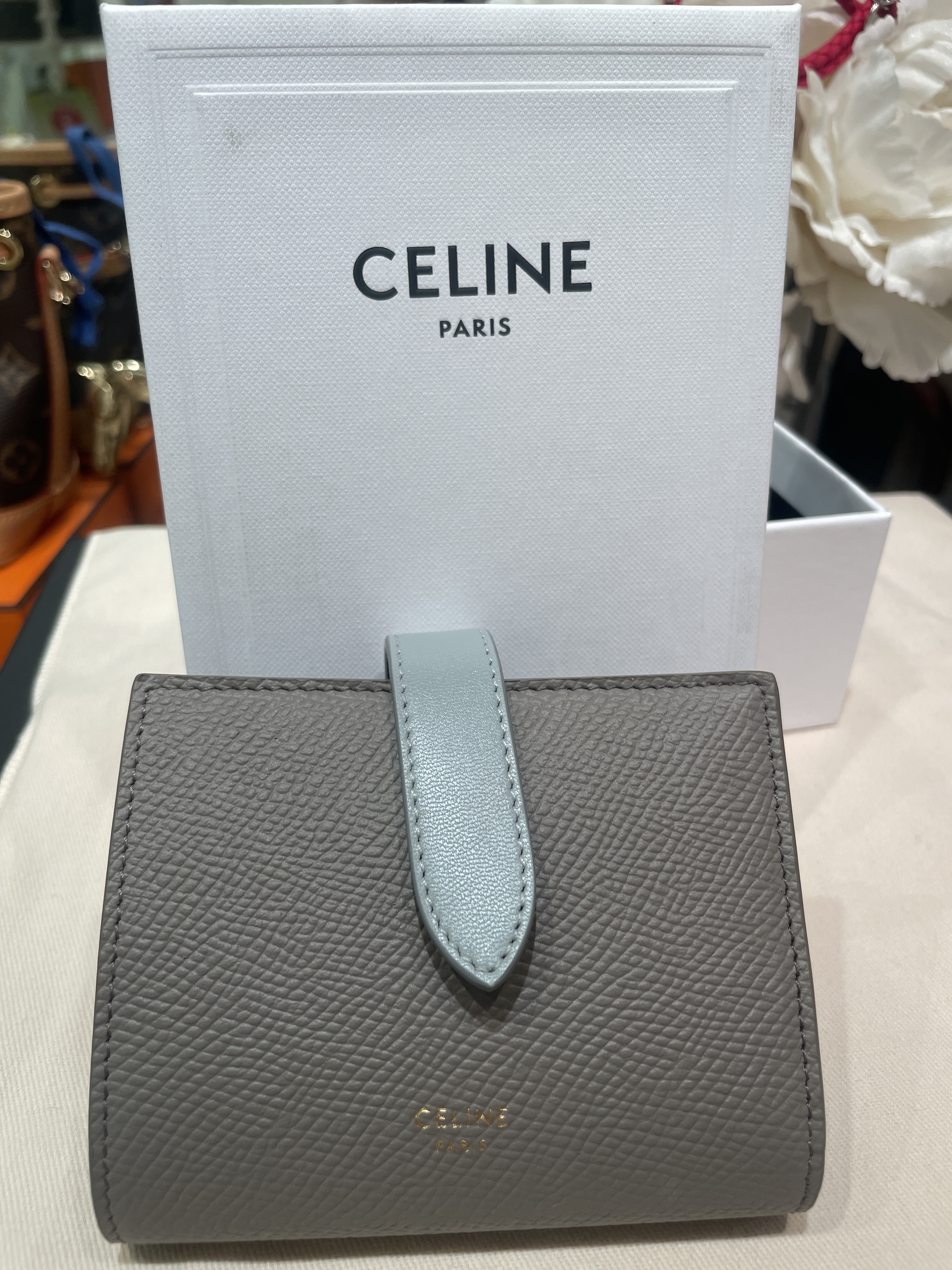 Celine 灰色wallet
