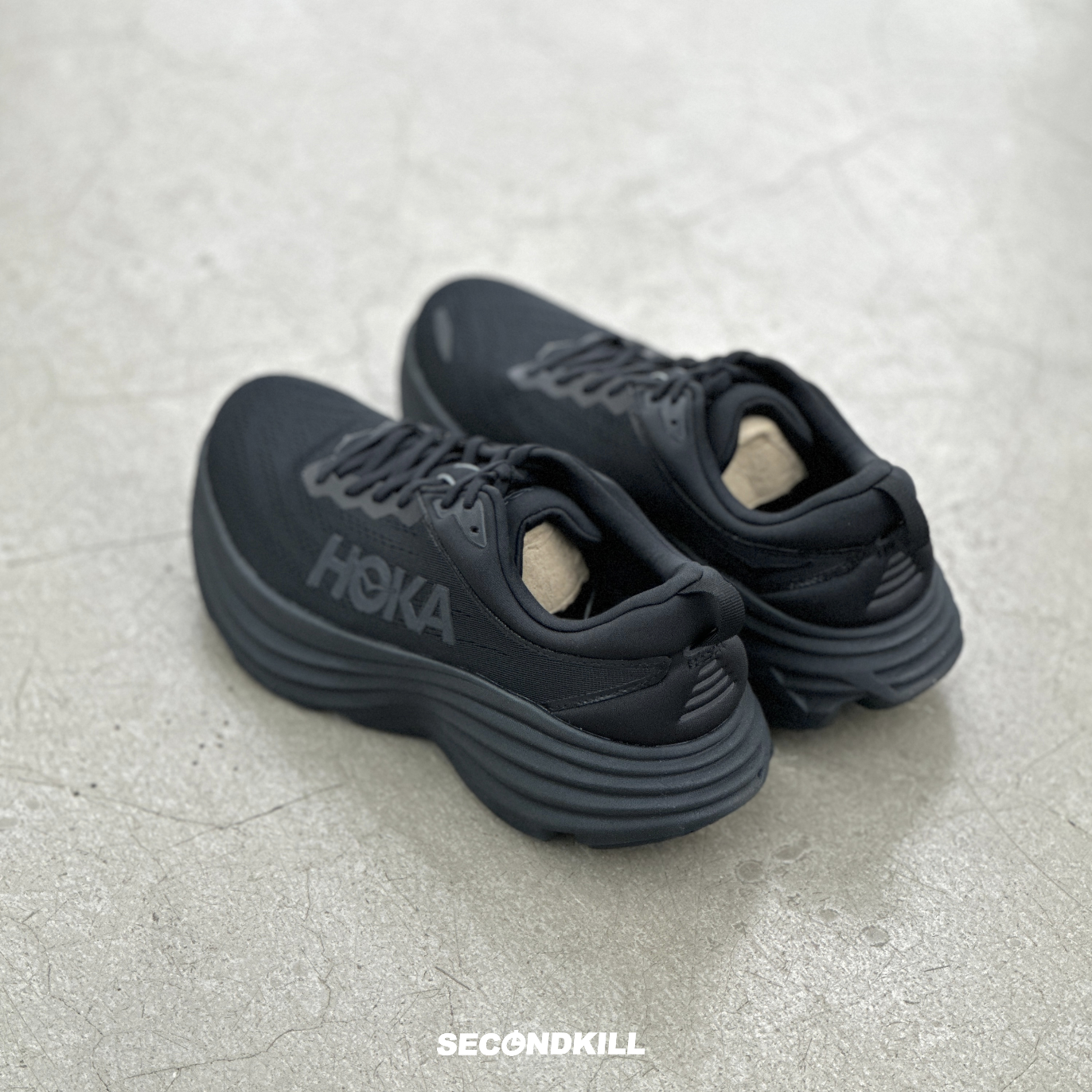 Hoka One One Bondi 8 Triple Black